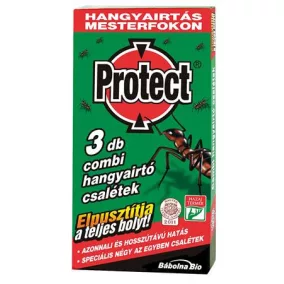 Hangyairtó csalétek, 3 db, PROTECT "Combi"
