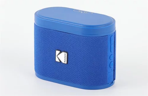 Hangszóró, hordozható, 5W, bővíthető, KODAK "Soundbrix", kék