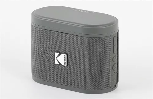 Hangszóró, hordozható, 5W, bővíthető, KODAK "Soundbrix", szürke