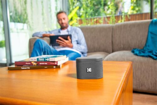 Hangszóró, hordozható, 5W, bővíthető, KODAK "Soundbrix", szürke