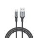 USB kábel, USB-A - USB-C, 1,2m, VERBATIM, fekete