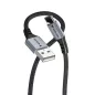 USB kábel, USB-A - USB-C, 1,2m, VERBATIM, fekete