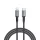 USB kábel, USB-C - Lightning (Apple), 1,2m, VERBATIM, fekete