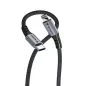   USB kábel, USB-C - Lightning (Apple), 1,2m, VERBATIM, fekete