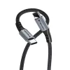 USB kábel, USB-C - USB-C, 1,2 m, 60W, VERBATIM, fekete