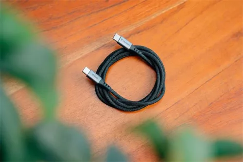 USB kábel, USB-C - USB-C, 1,2 m, 60W, VERBATIM, fekete