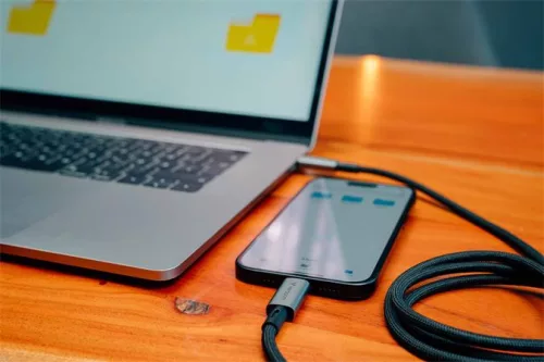 USB kábel, USB-C - USB-C, 1,2 m, 240W, VERBATIM, fekete