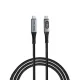 USB kábel, USB-C - USB-C, 1,2 m, 240W, teljesítménykijelzővel, VERBATIM