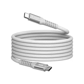   USB kábel, USB-C - USB-C, 1,2 m, 60W, mágneses, VERBATIM, szürke