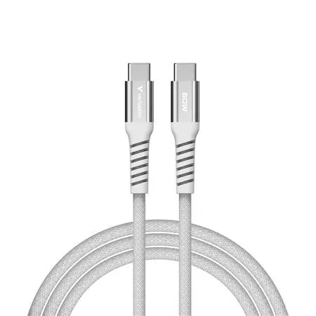 USB kábel, USB-C - USB-C, 1,2 m, 60W, mágneses, VERBATIM, szürke