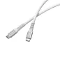   USB kábel, USB-C - USB-C, 1,2 m, 60W, mágneses, VERBATIM, szürke