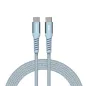   USB kábel, USB-C - USB-C, 1,2 m, 60W, mágneses, VERBATIM, kék