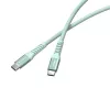 USB kábel, USB-C - USB-C, 1,2 m, 100W, mágneses, VERBATIM, zöld