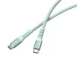   USB kábel, USB-C - USB-C, 1,2 m, 100W, mágneses, VERBATIM, zöld