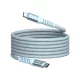USB kábel, USB-C - USB-C, 1,2 m, 100W, mágneses, VERBATIM, kék
