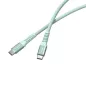   USB kábel, USB-C - USB-C, 1,2 m, 60W, mágneses, VERBATIM, zöld
