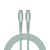 USB kábel, USB-C - USB-C, 1,2 m, 60W, mágneses, VERBATIM, zöld