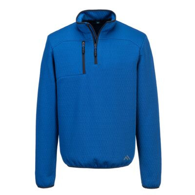 KX3 texturált 1/4 cipzáras melegítőfelső