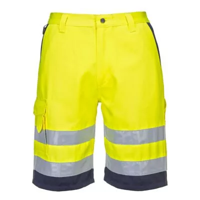 Hi-Vis könnyű poli-pamut rövidnadrág