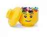 Tárolódoboz, fej, kicsi, LEGO, Boy