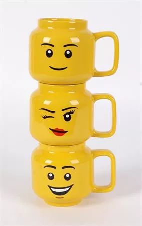 Bögre, kerámia, 255 ml, LEGO, Winky