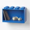 Polc, LEGO "Brick 2x4", kék
