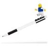 Zseléstoll, 0,7 mm, kupakos, mini figurával, LEGO, fekete