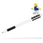 Zseléstoll, 0,7 mm, kupakos, mini figurával, LEGO, fekete
