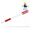 Zseléstoll, 0,7 mm, kupakos, mini figurával, LEGO, piros