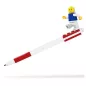 Zseléstoll, 0,7 mm, kupakos, mini figurával, LEGO, piros