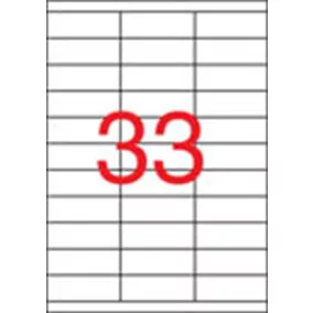   Etikett, univerzális, 70x25,4 mm, APLI, 16500 etikett/csomag
