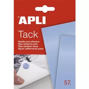 Gyurmaragasztó, 57 g, APLI "Tack", kék