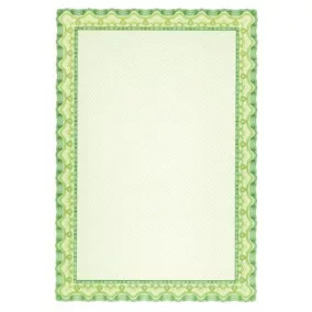 Oklevélpapír, A4, 115 g, APLI, smaragdzöld