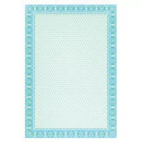 Oklevélpapír, A4, 115 g, APLI, türkizkék