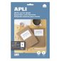 Etikett, univerzális, 105x148 mm, APLI, 40 etikett/csomag