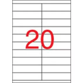 Etikett, univerzális, 105x29 mm, APLI, 2000 etikett/csomag