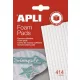 Ragasztó négyzetek, 414 db/csomag, kétoldalas, APLI