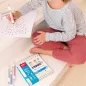   Filctoll készlet, nyomda, APLI Kids "Markers Duo Stamps", 10 különböző szín és minta