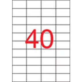   Etikett, univerzális, 52,5x29,7 mm, APLI, 20000 etikett/csomag