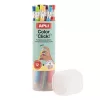 Színes töltőceruza készlet, ceruzatartóban, APLI "Color Click", 12 különböző szín