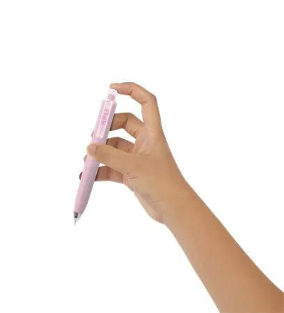 Mini zseléstoll, 0,5 mm, nyomógombos, APLI "Pocket Gel", vegyes pasztell színek