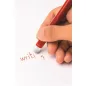   Zseléstoll, 0,5 mm, nyomógombos, radírozható, APLI "Erasable", vegyes színek