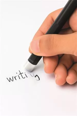 Zseléstoll, 0,5 mm, nyomógombos, radírozható, APLI "Erasable", vegyes színek