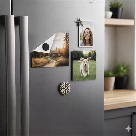 Ragasztókörök, mágneses, 20 db/csomag, kétoldalas, APLI