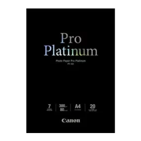   PT-101 Fotópapír, tintasugaras, A4, 300 g, fényes, 20 lap, CANON