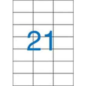   Etikett, univerzális, 70x42,4 mm, VICTORIA PAPER, 2100 etikett/csomag