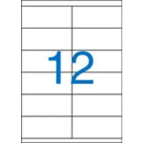   Etikett, univerzális, 105x48 mm, VICTORIA PAPER, 1200 etikett/csomag