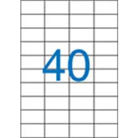   Etikett, univerzális, 52,5x29,7 mm, VICTORIA PAPER, 4000 etikett/csomag