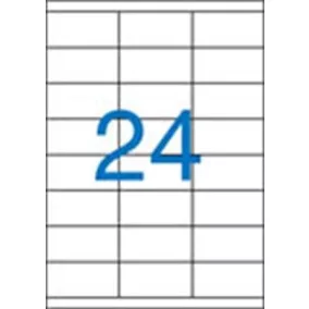   Etikett, univerzális, 70x36 mm, VICTORIA PAPER, 2400 etikett/csomag