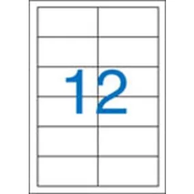   Etikett, univerzális, 97x42,4 mm, VICTORIA PAPER, 1200 etikett/csomag